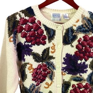 Ashley Floral Cardigan XL